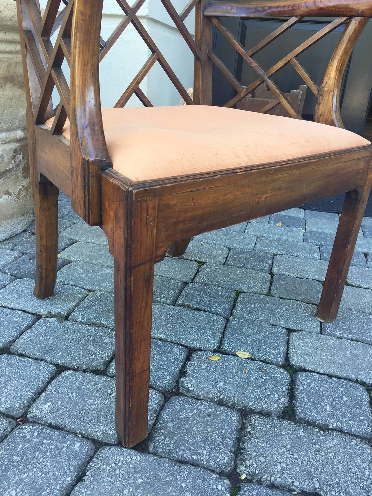 18th Century Early Cockpen Style English Arm Chair For Sale 1