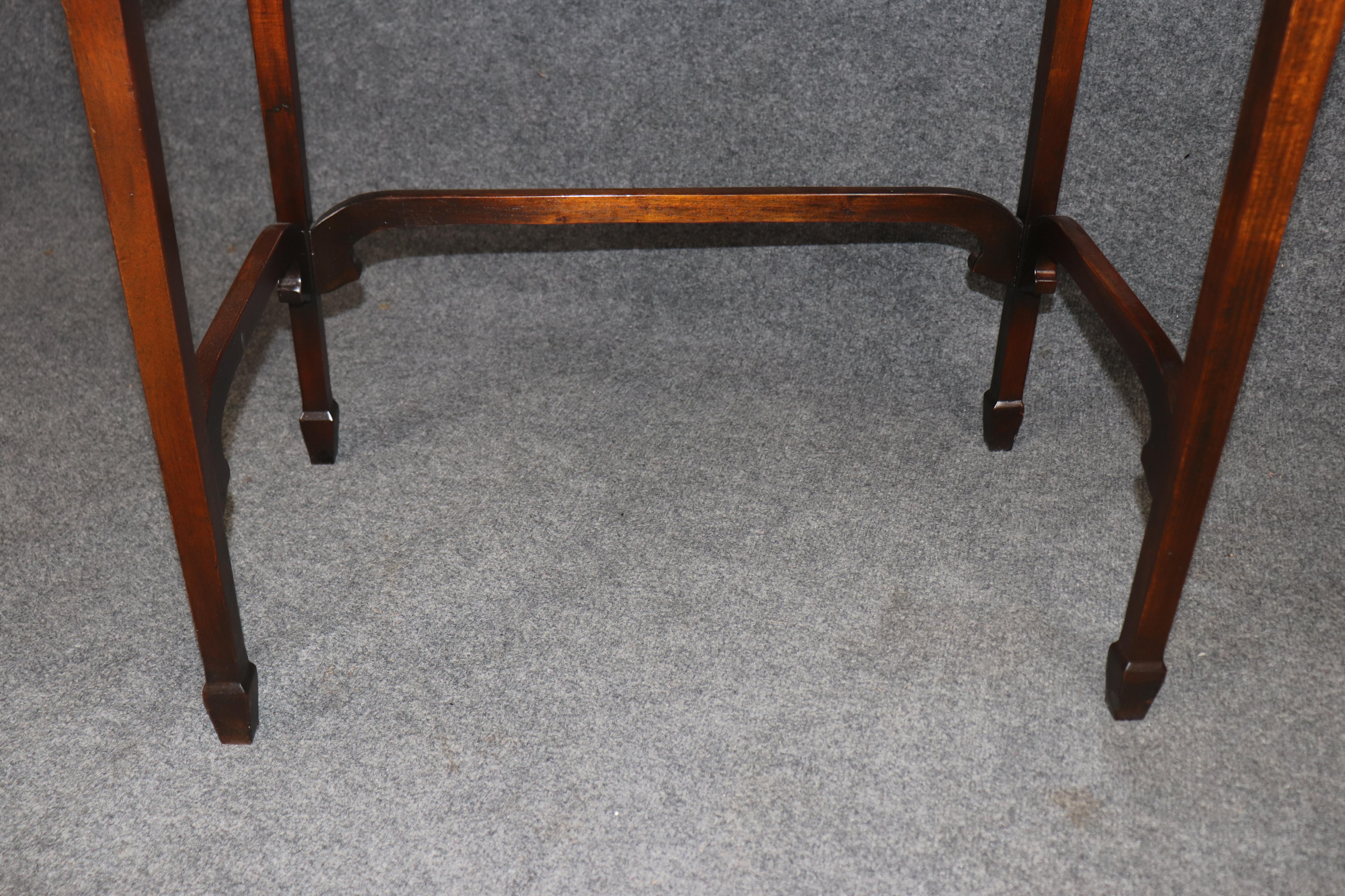 Theodore Alexander Burled Campaign Style Mechanical Desk im Angebot 7