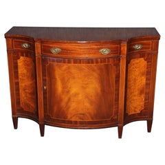 Vintage Baker Furniture Sheraton Style Mahogany Banded Server C. 1960's