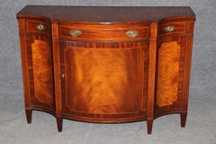 Vintage Baker Furniture Sheraton Style Mahogany Banded Server C. 1960's