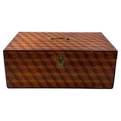 Cajas decorativas modernas de mediados de siglo