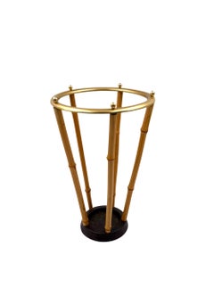 Hollywood Regency Bamboo Umbrella Rack, France, 1970
