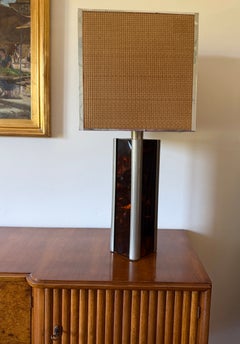 Romeo Rega, lampe de table Hollywood Regency, Italie, années 1970