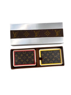 Caja de barajas de Louis Vuitton, Francia, hacia 1970