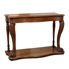 Country French Oak Pier Table