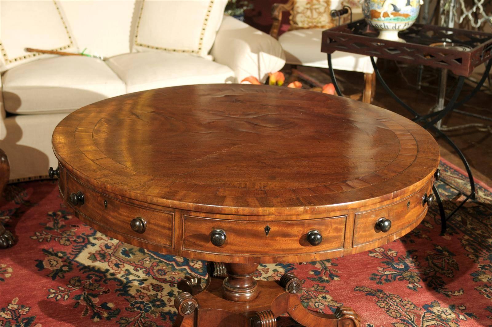 British Beautiful Mid 19th c. Regence, Mid 19th. Century Rent Table