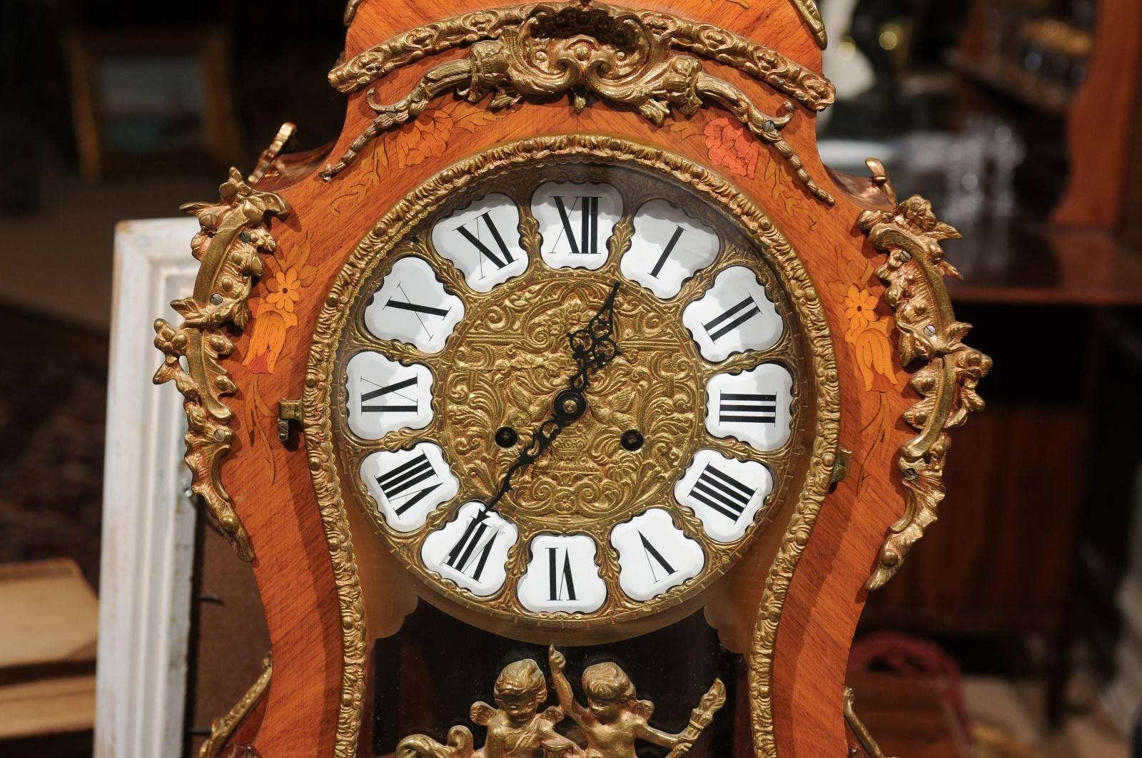 French Mantle or Table Clock, circa 1860s In Excellent Condition In Chamblee, GA