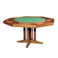 Vintage Poker Table
