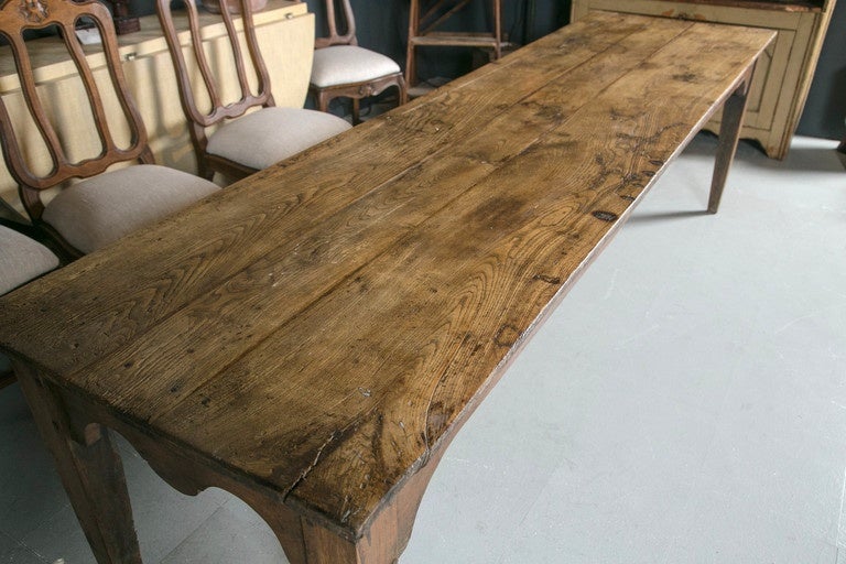 French 19th century farm table.