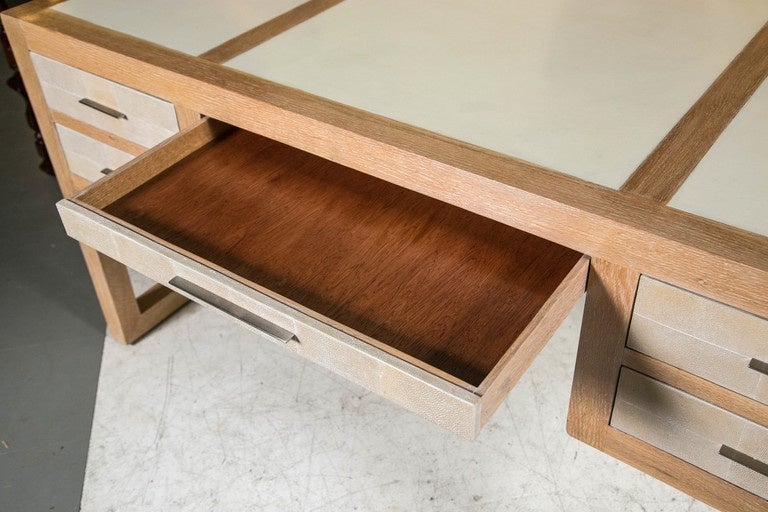 Custom Parchment Desk For Sale at 1stDibs
