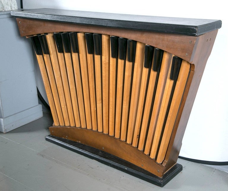 Organ foot base console.