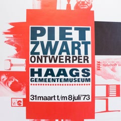 Ausstellungsplakat „ Piet Zwart“