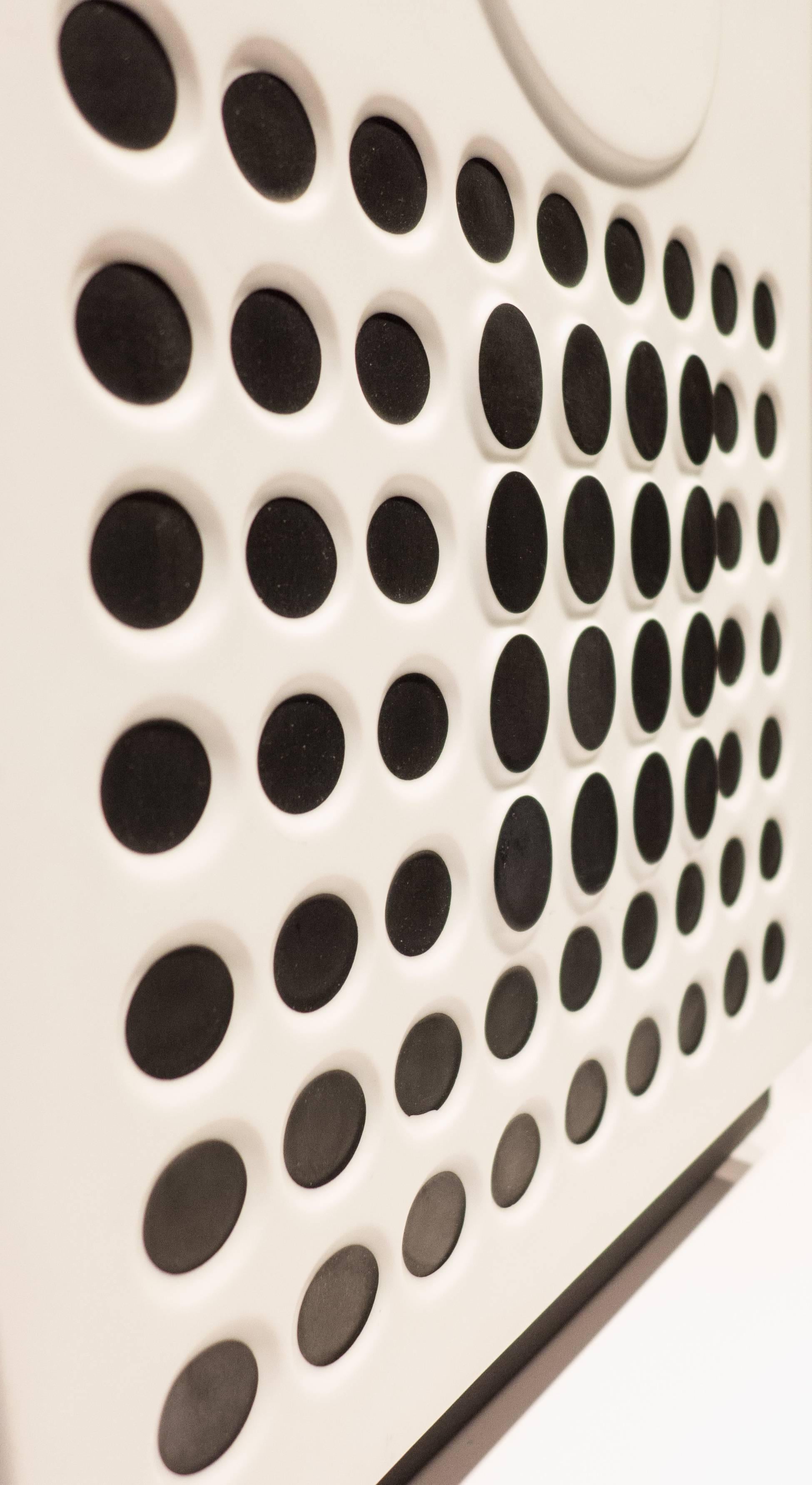 Mid-20th Century Victor Vasarely Porcelain Relief 