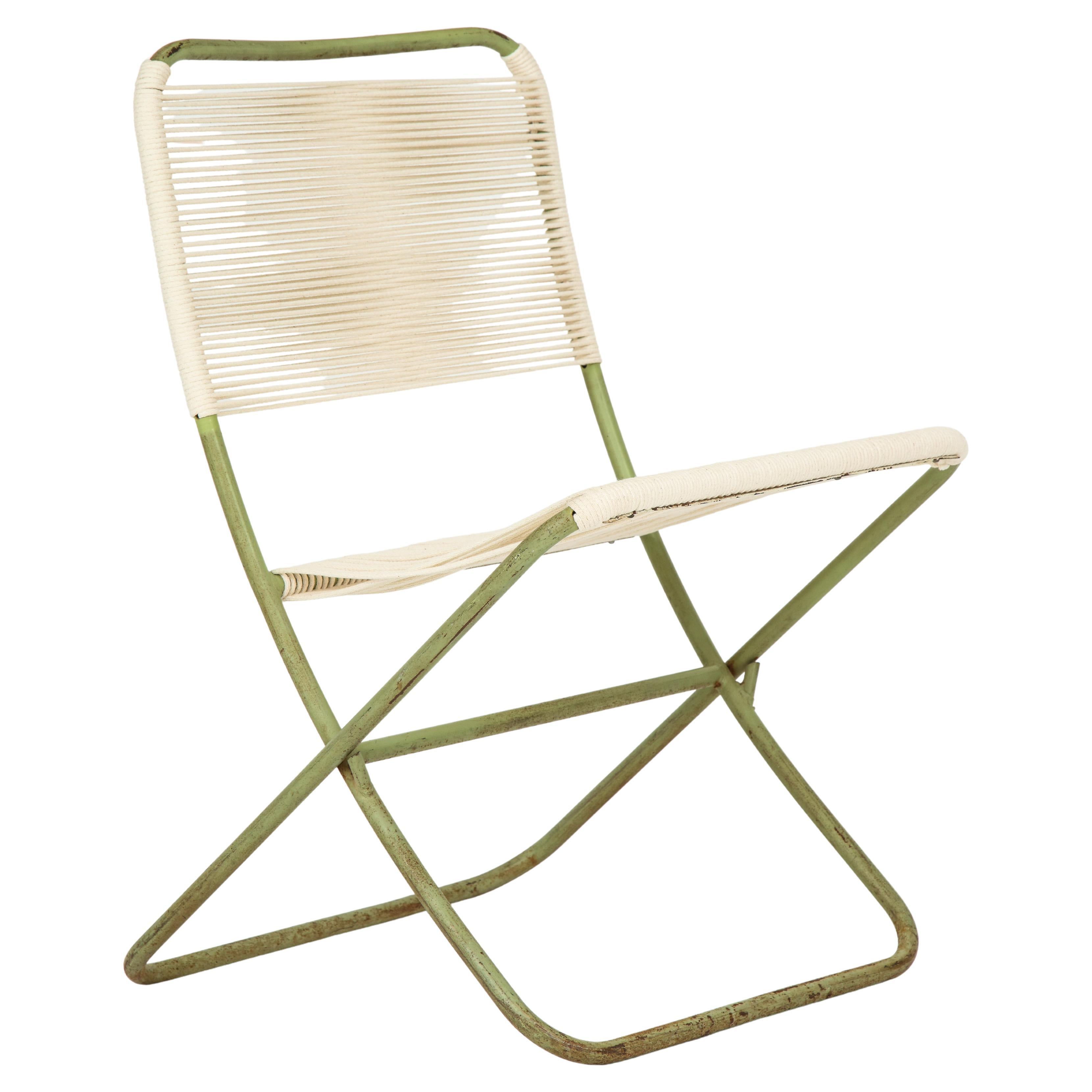 Greta Grossman Folding Chair For Sale