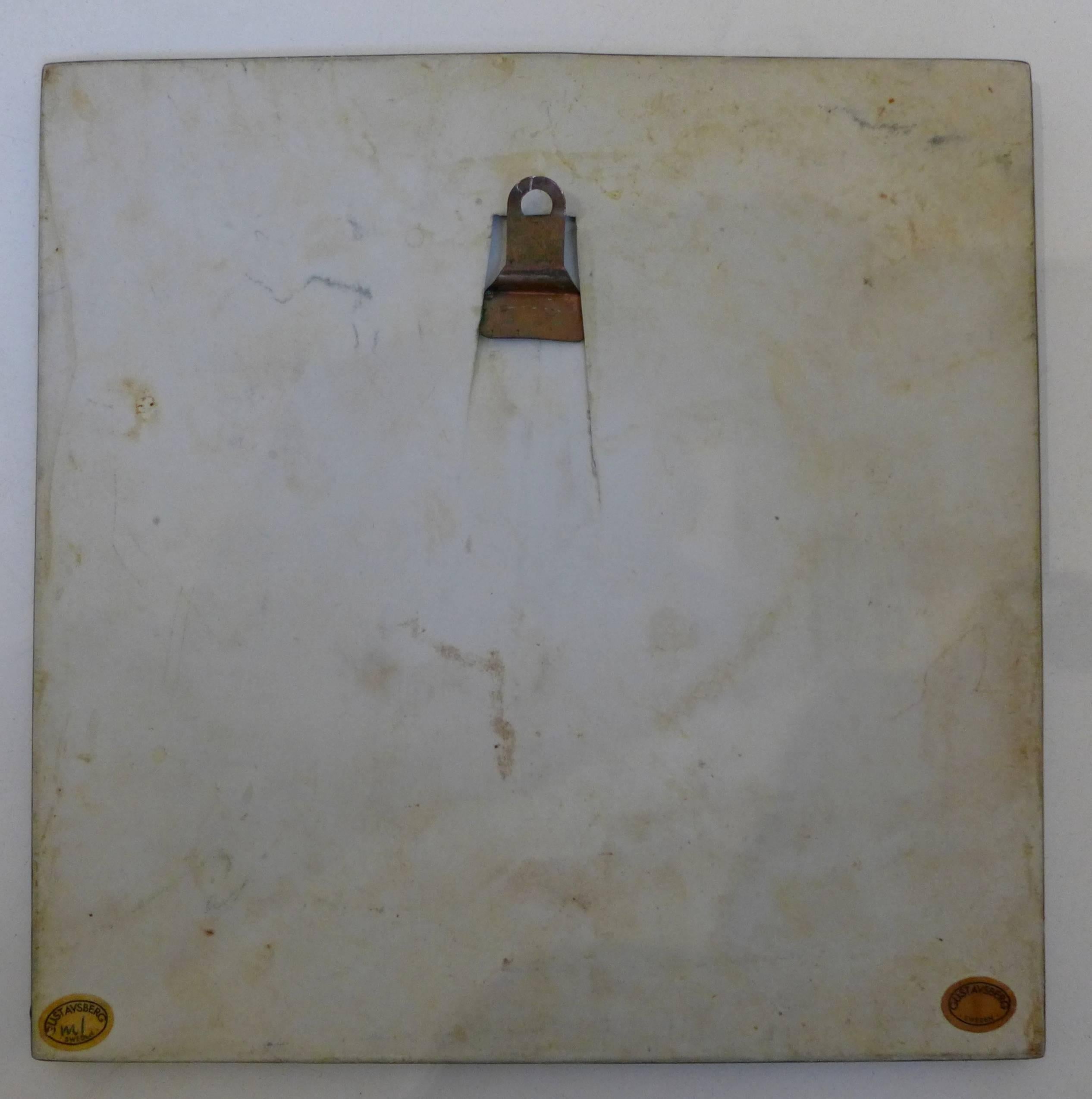 Glazed Lisa Larson Viking Tile