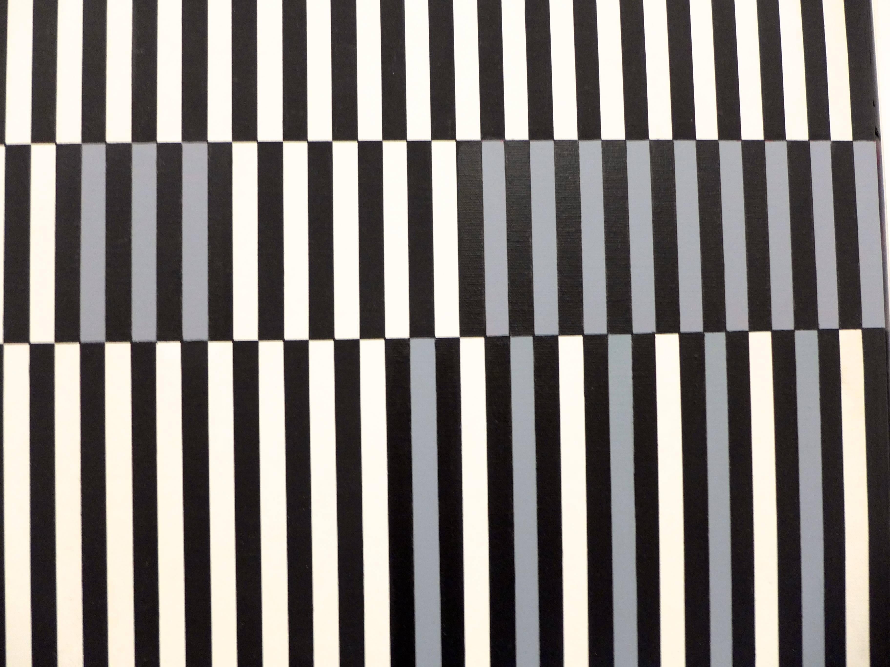 Op Art Painting by Terri Priest In Excellent Condition In New York, NY