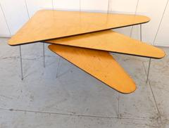 Rare Nest of Tables by Joseph Carreiro