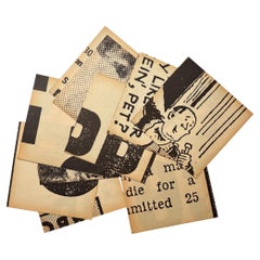Diter Rot [Dieter Roth] : Daily Mirror Quadrat Print
