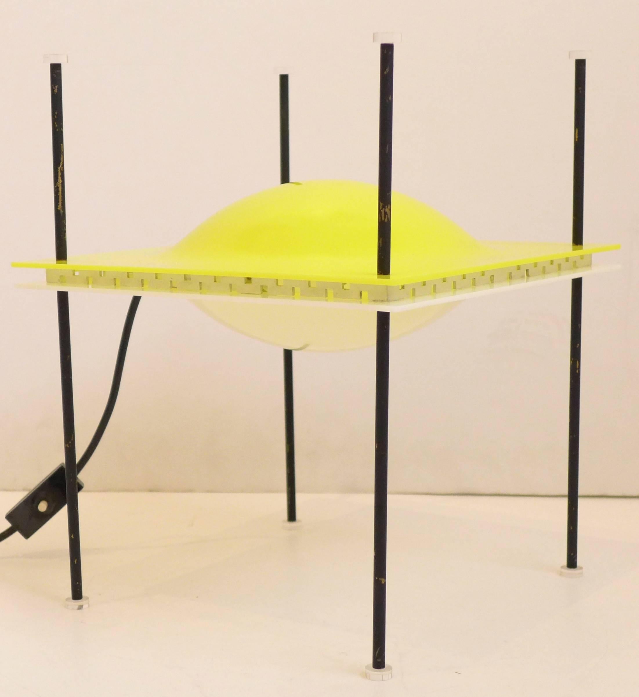 Mid-Century Modern UFO Lamp by Ettore Sottsass