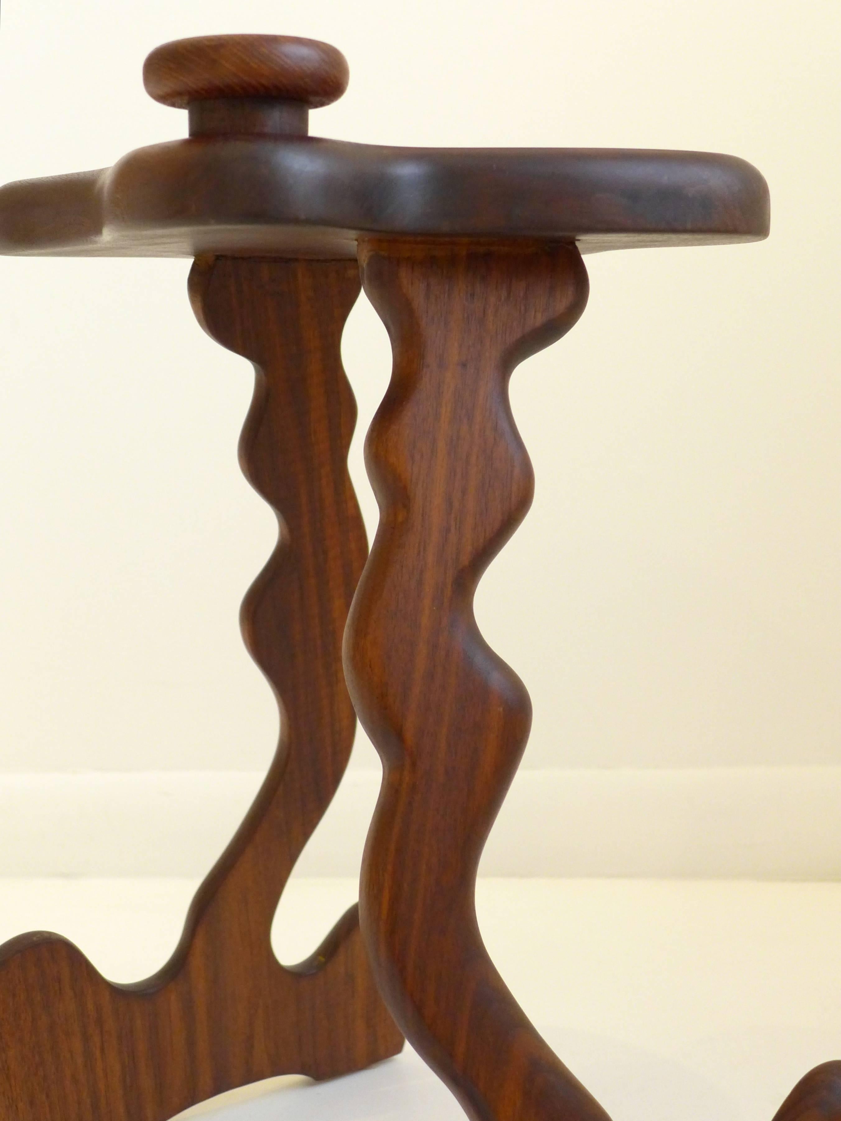 American Fanciful Side Table by John Raible