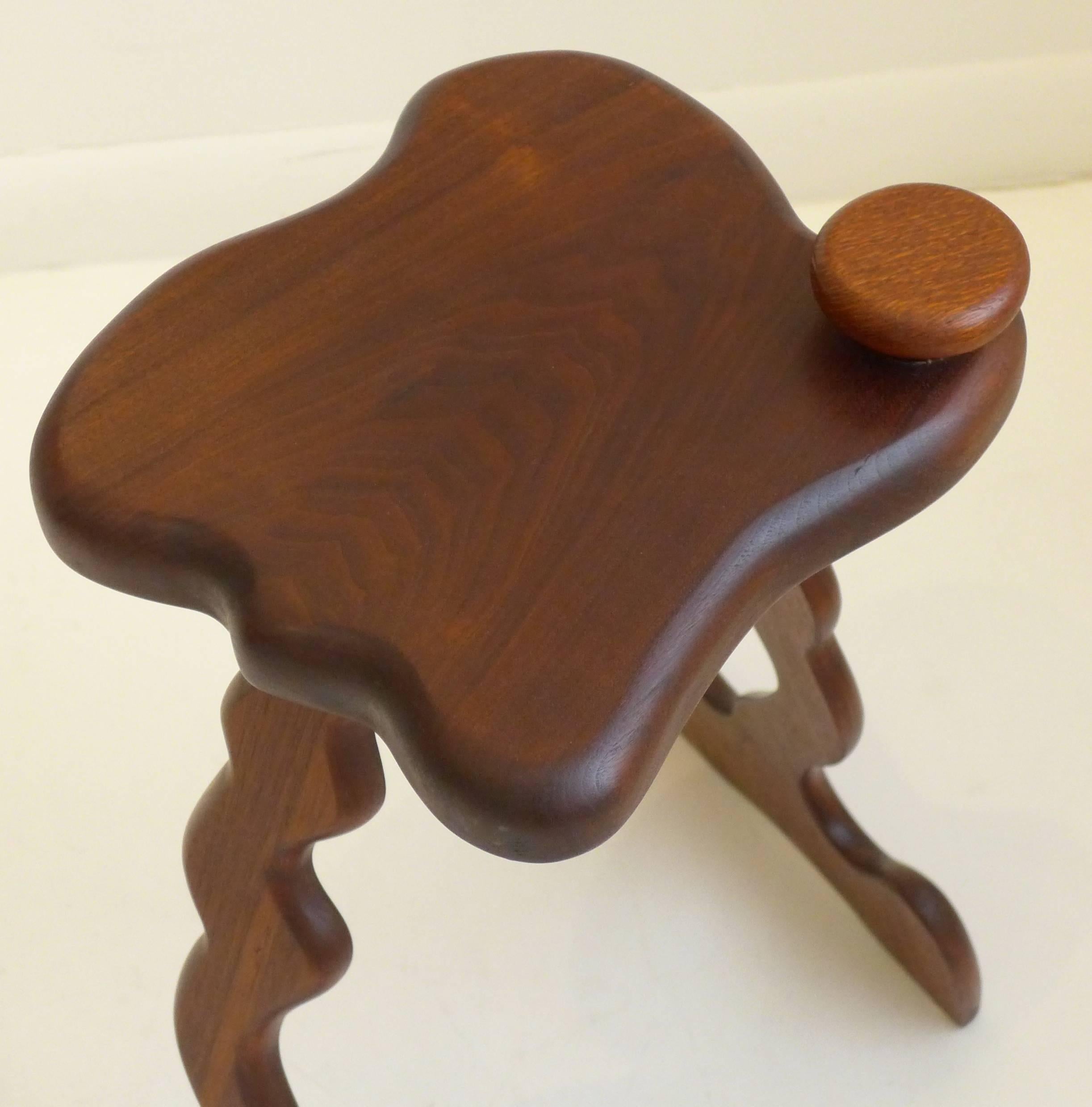 Late 20th Century Fanciful Side Table by John Raible