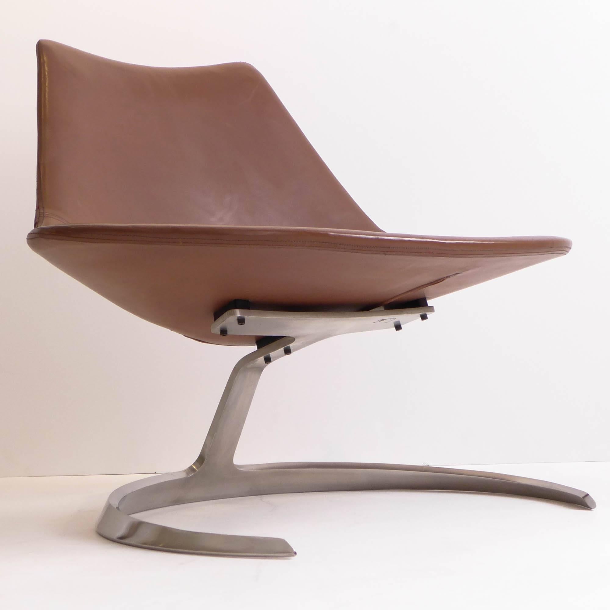 Fabricius and Kastholm Scimitar Chair In Excellent Condition In New York, NY