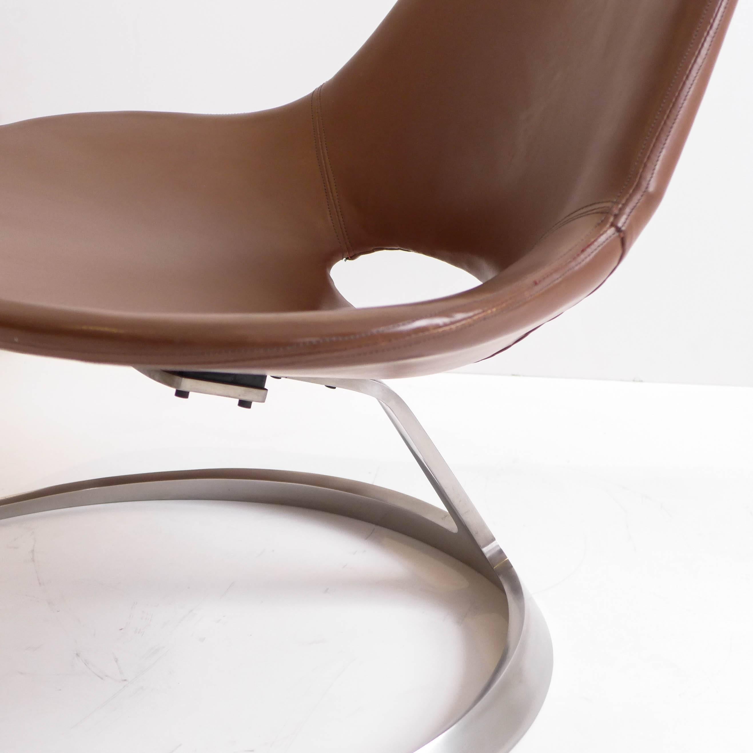 Mid-20th Century Fabricius and Kastholm Scimitar Chair