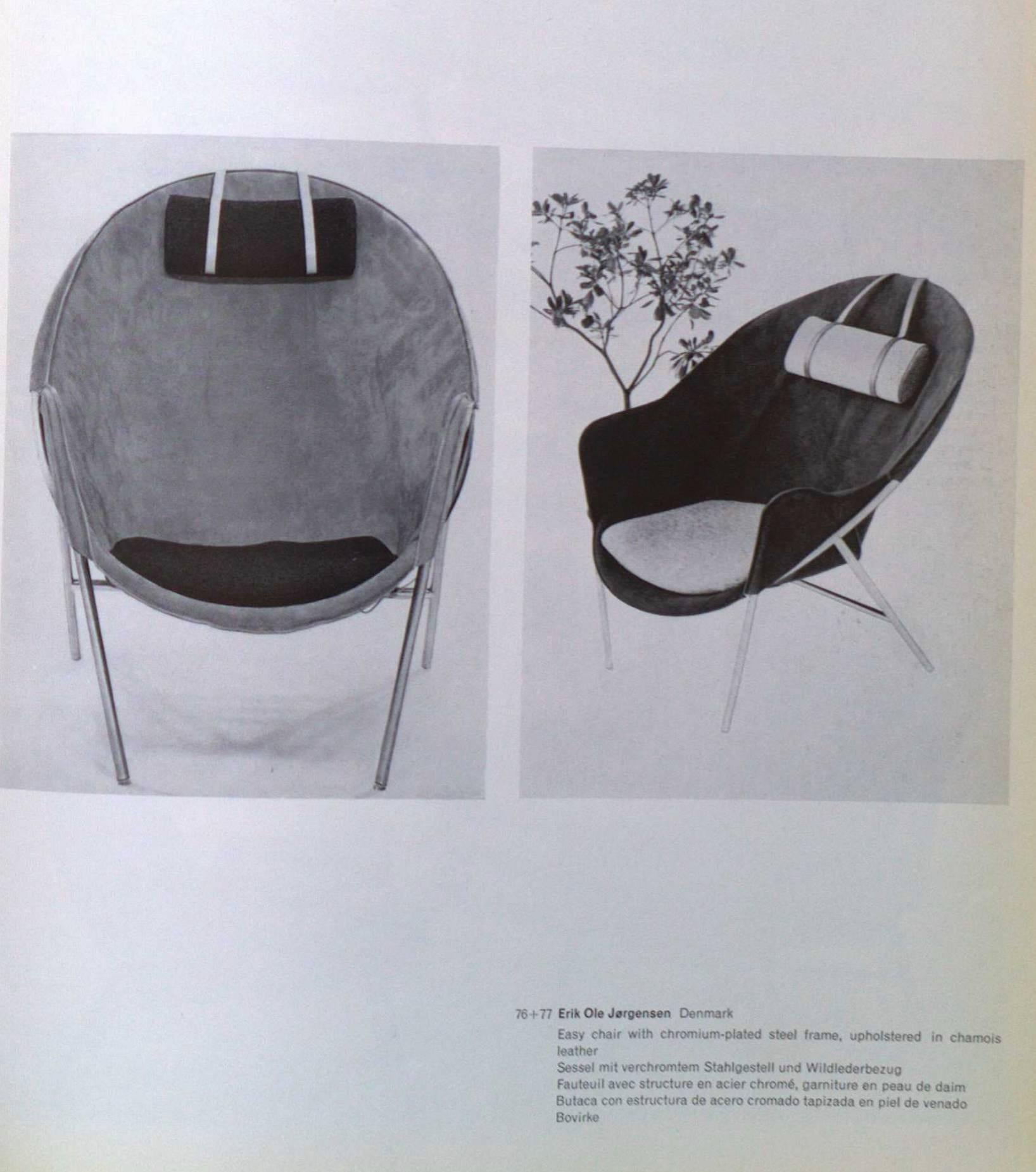 Mid-20th Century Easy Chair by Erik Ole Jorgensen