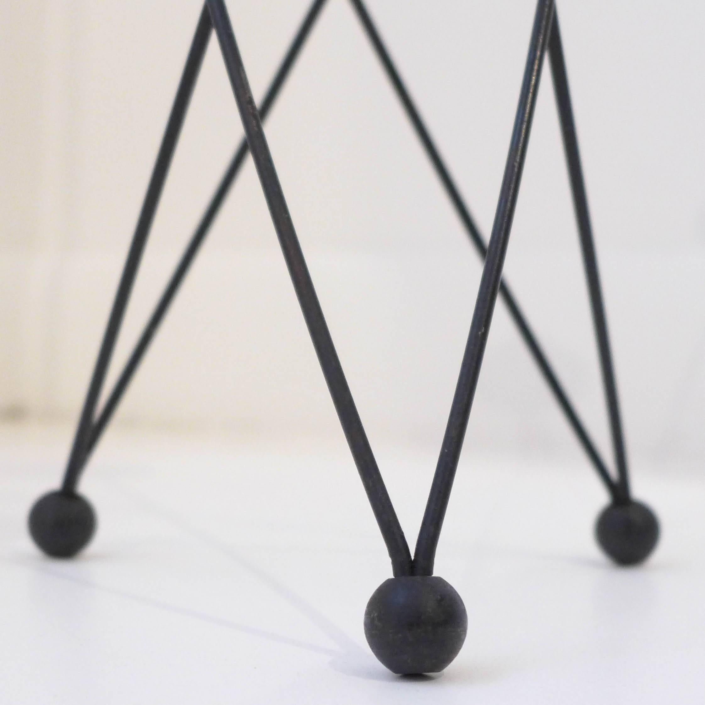 Mid-20th Century Pair of Candelabra by Architect Victor Bisharat