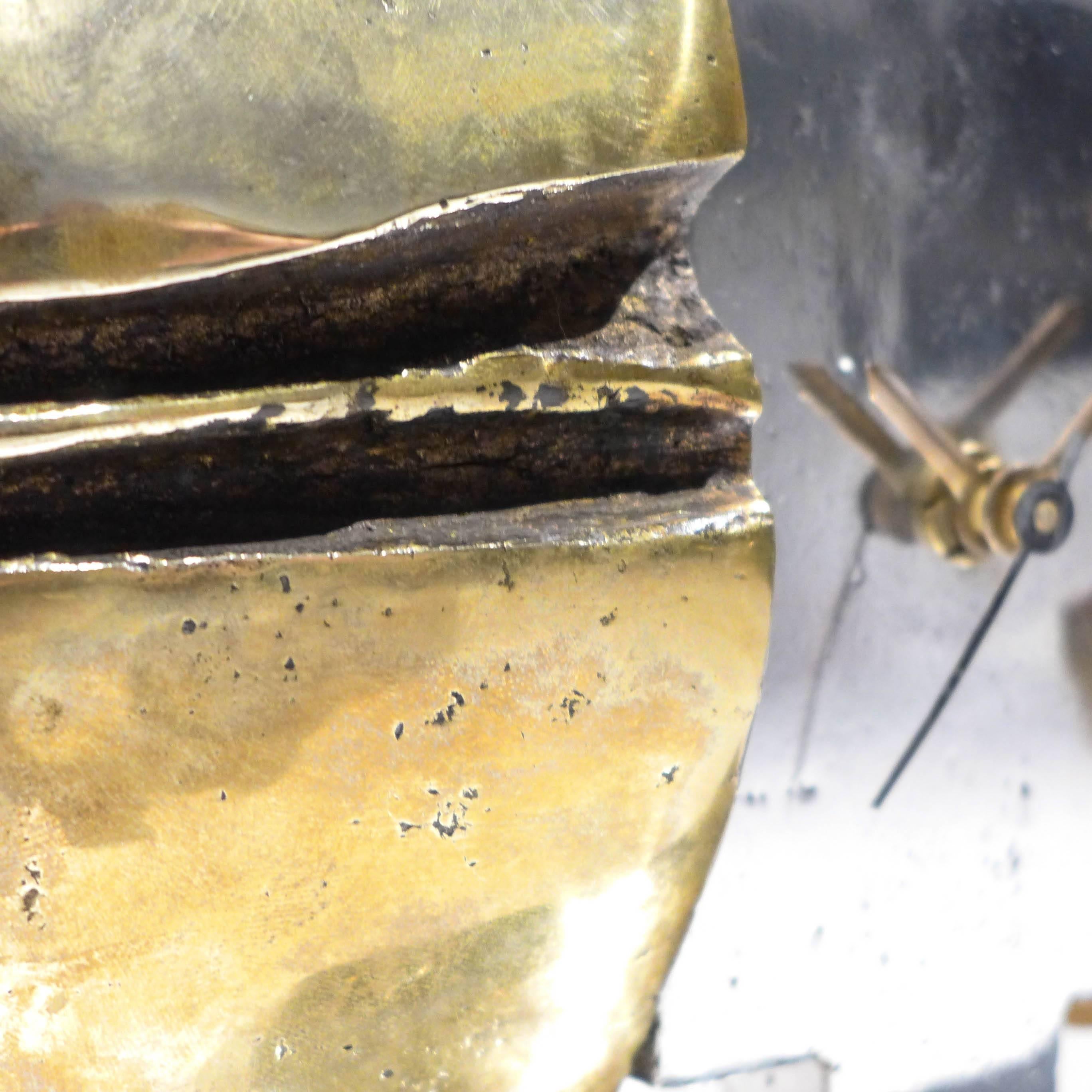 Late 20th Century Sculptural Clock by David Marshall