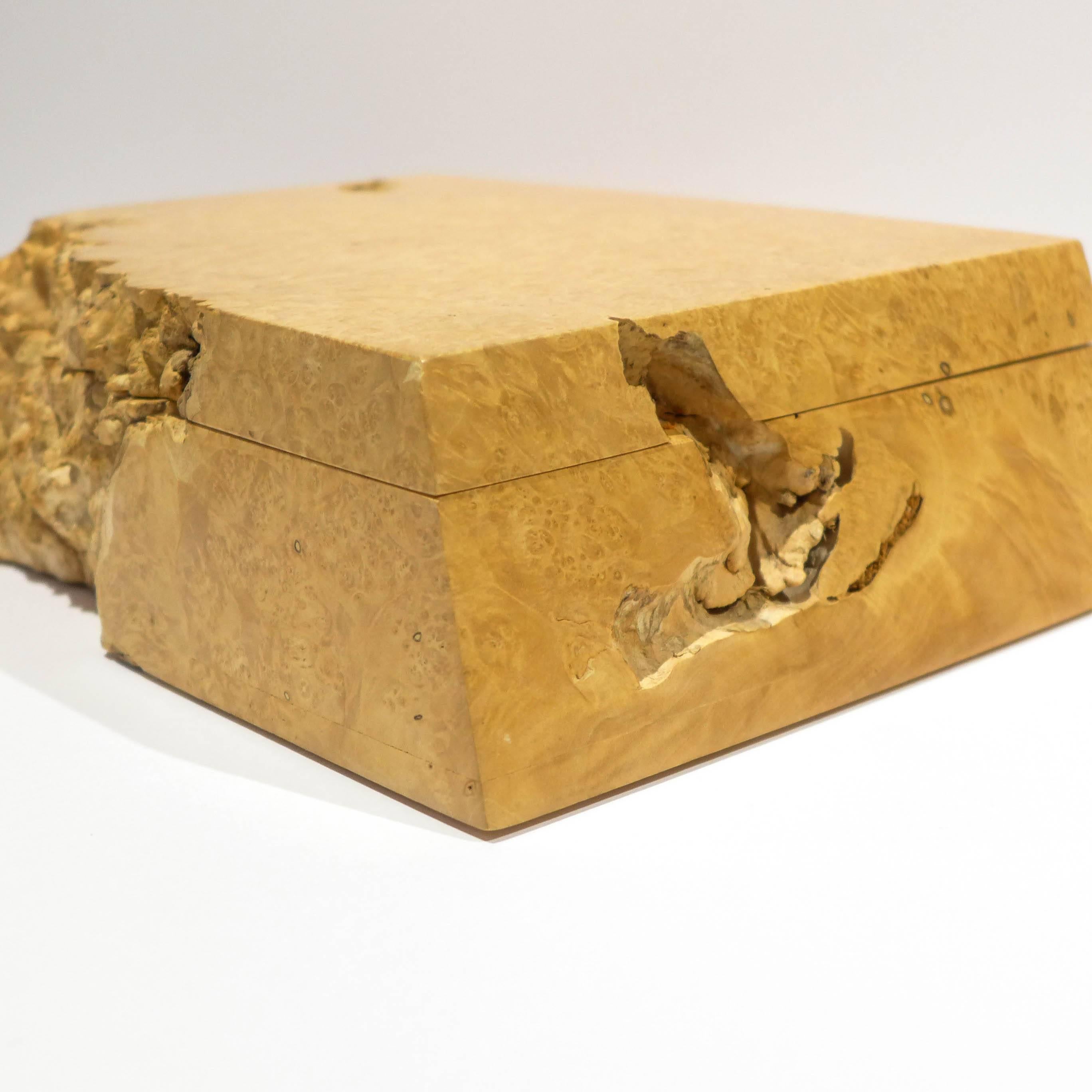 Wood Michael Elkan Box with Free Edge