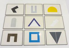 David Roth "Archetypes, " Set of Nine Screen Prints