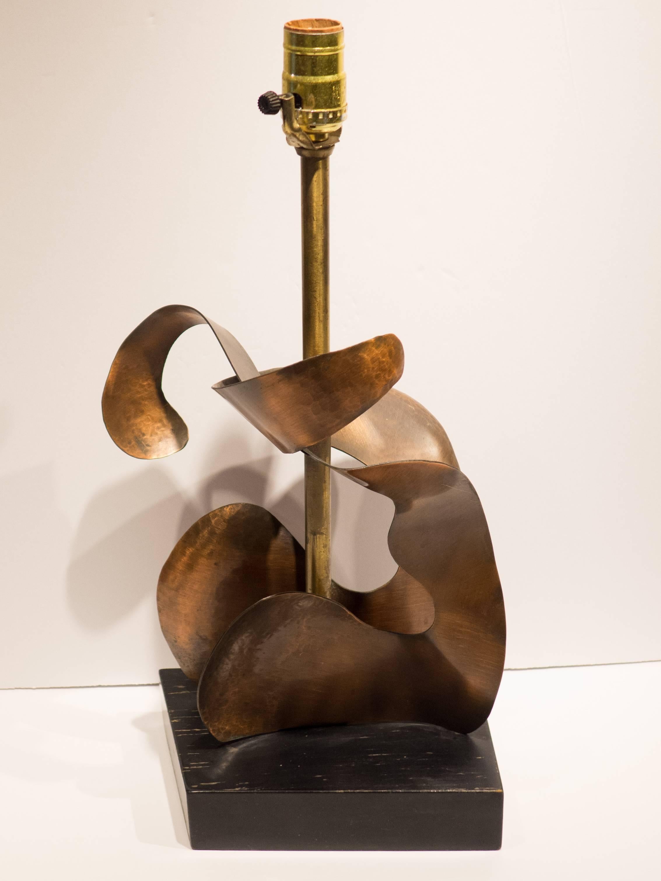 Mid-Century Modern Heifetz Abstract Figural Lamp