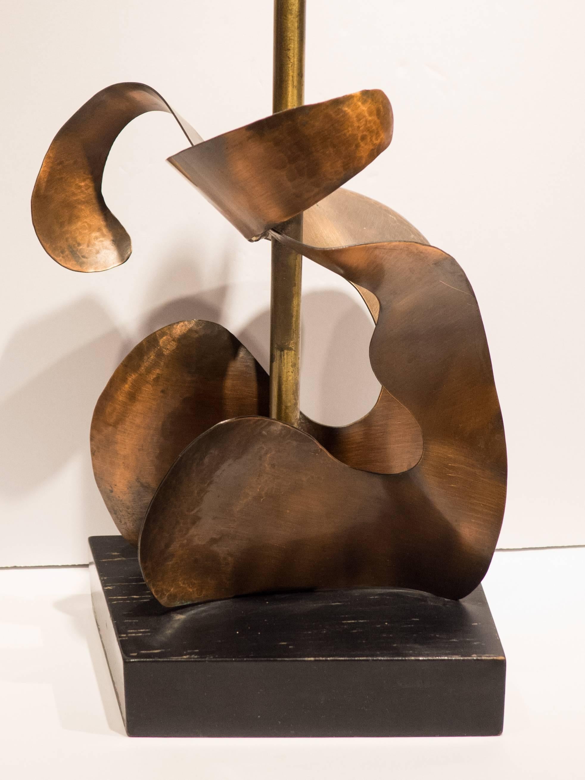 American Heifetz Abstract Figural Lamp
