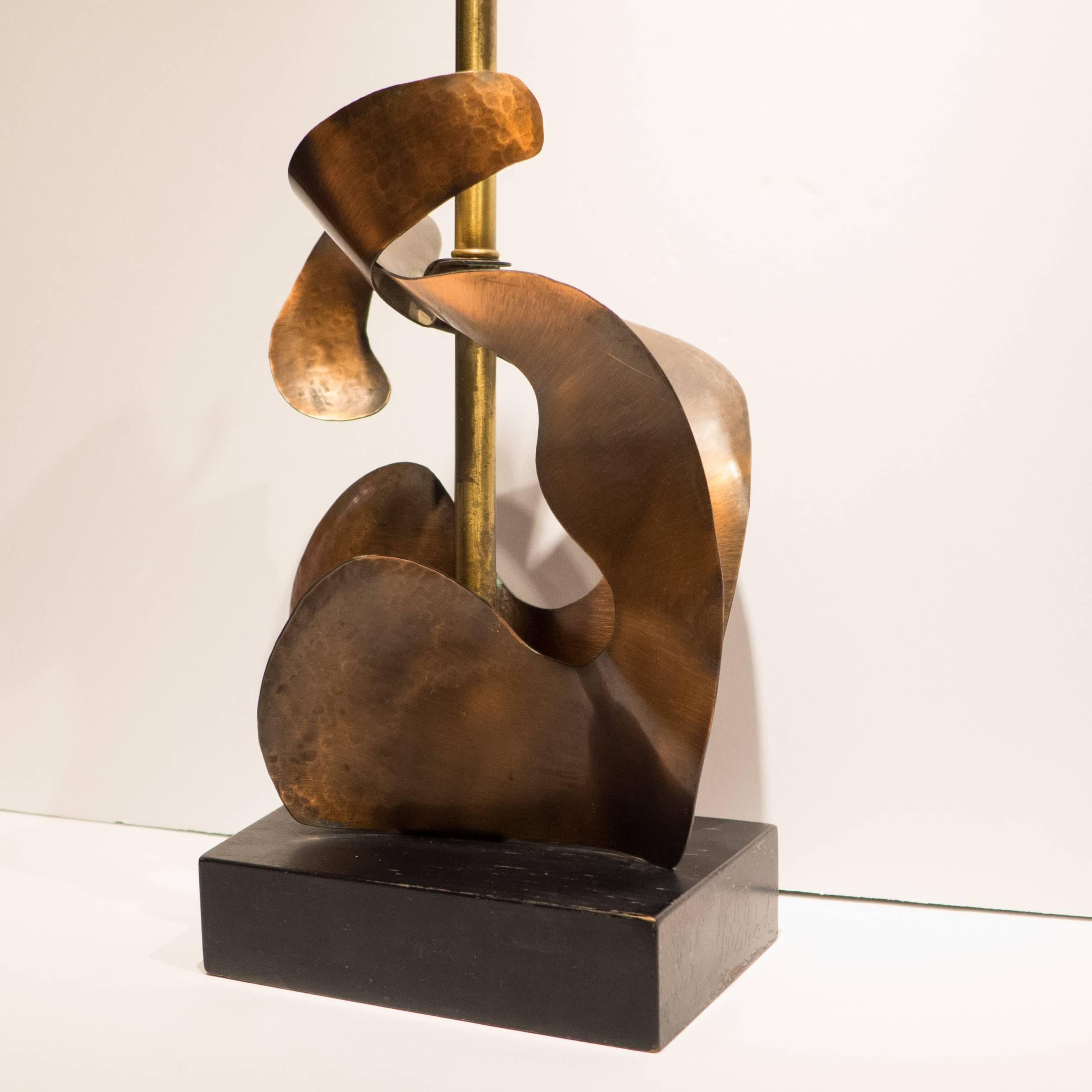 Heifetz Abstract Figural Lamp In Good Condition In New York, NY