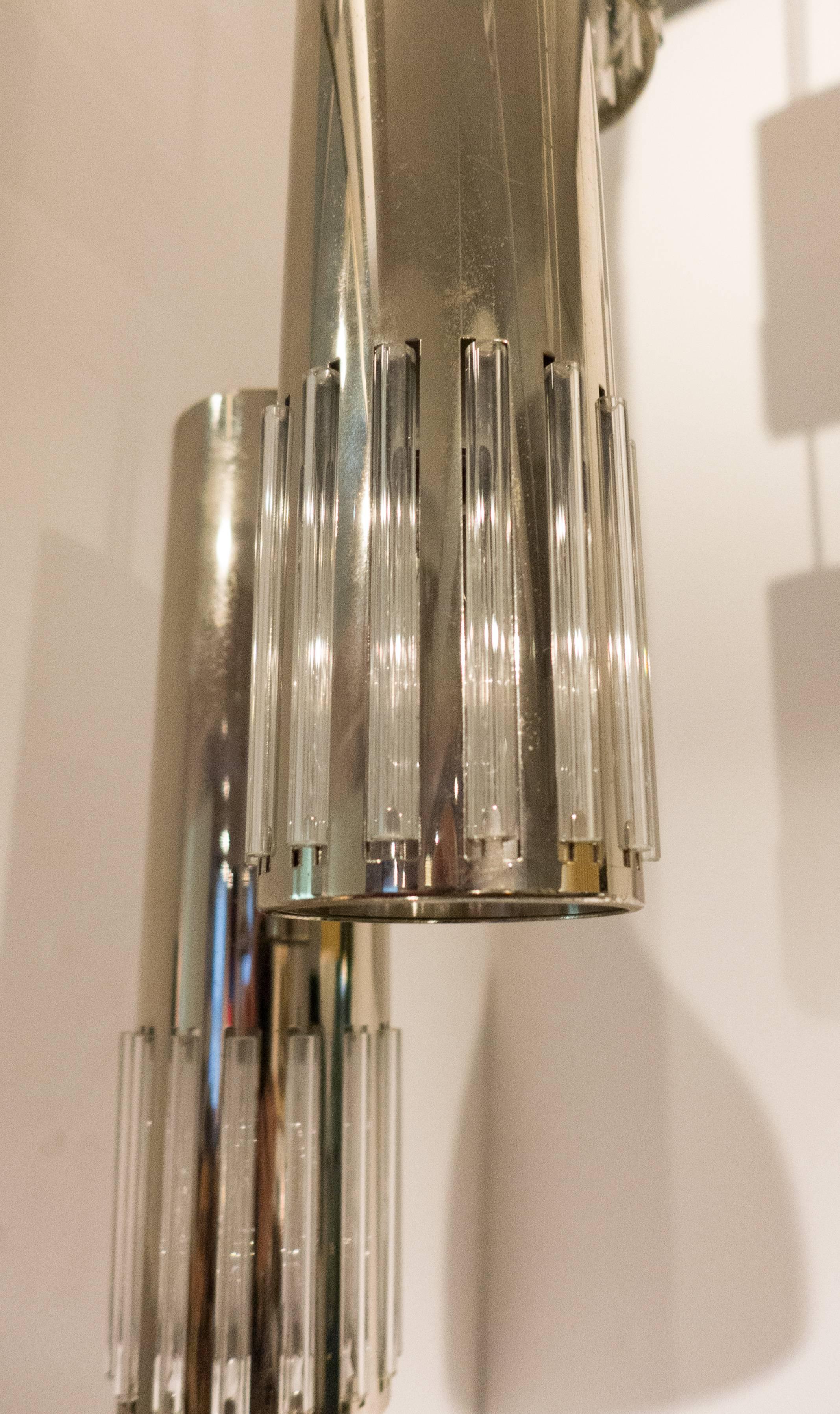 Mid-20th Century Koch & Lowy Spiral Hanging Fixture