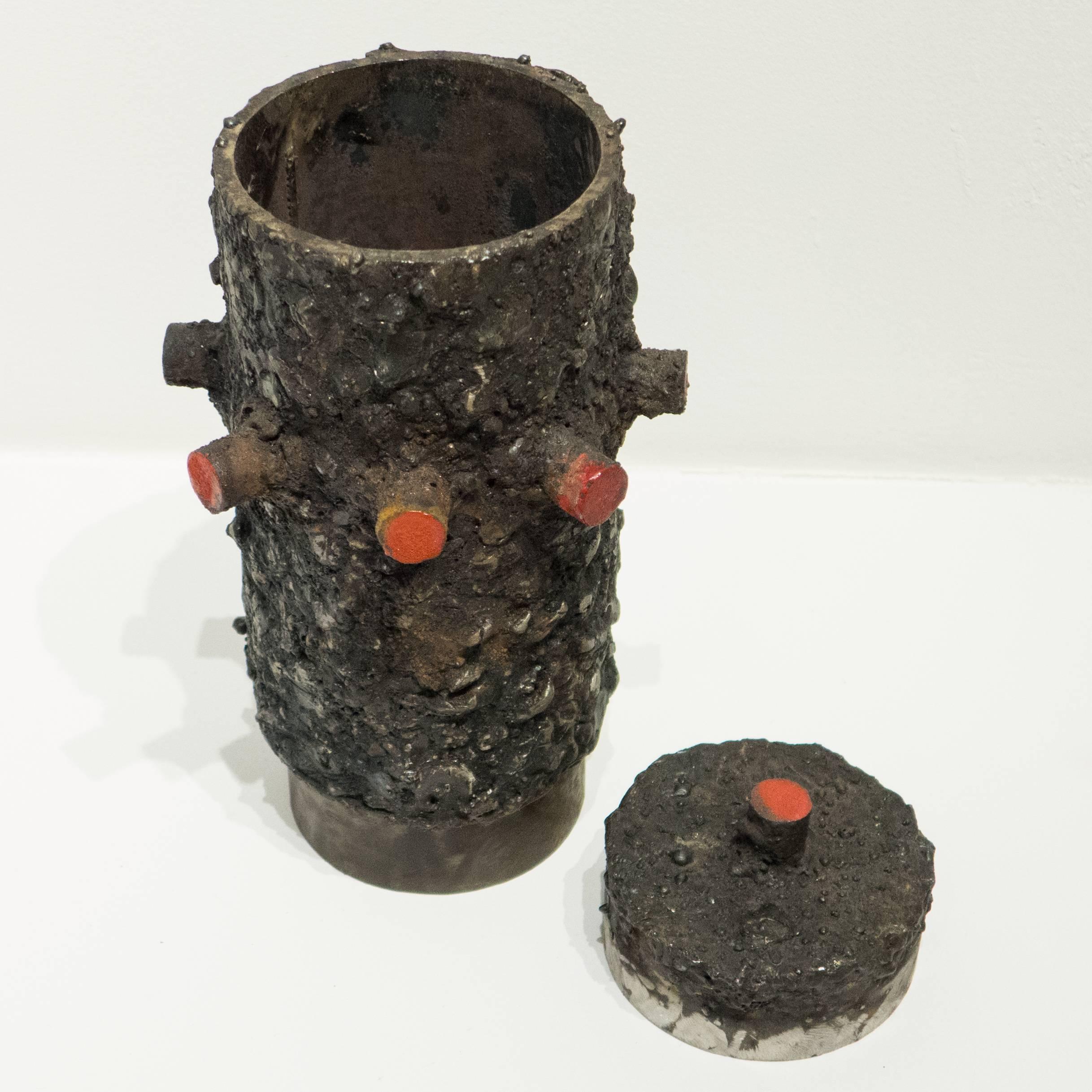 Contemporary Cylindrical Vessel by James Bearden