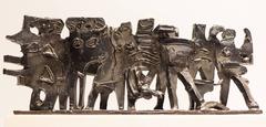 Abbott Pattison Sculpture "The Exodus" in Sterling Silver