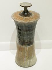 Tall Lidded Vessel by Gerry Williams