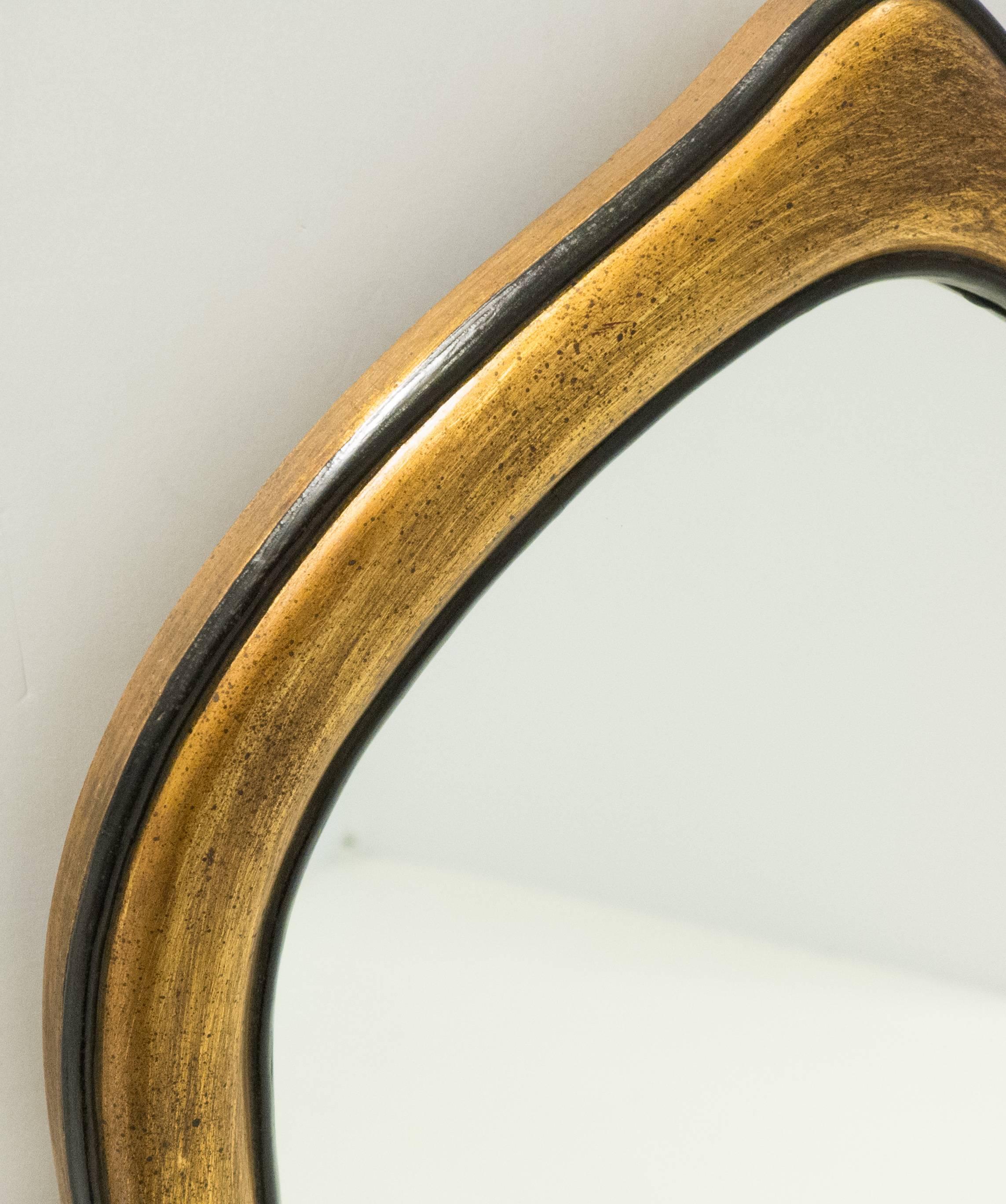 Carved Gilt Gesso Arched Pier Mirror