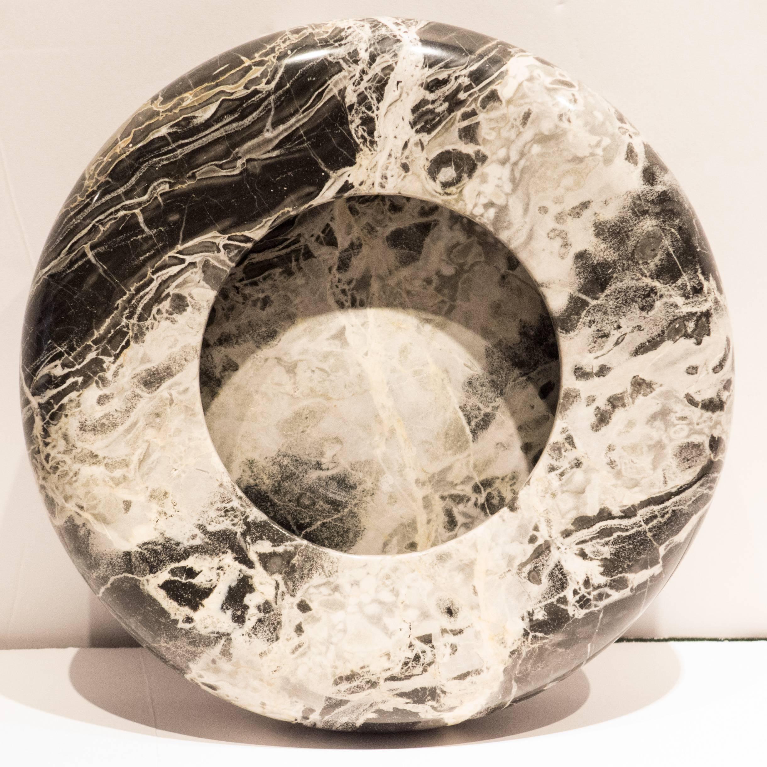 Minimalist Up & Up Marble Centerpiece Bowl for Atelier International