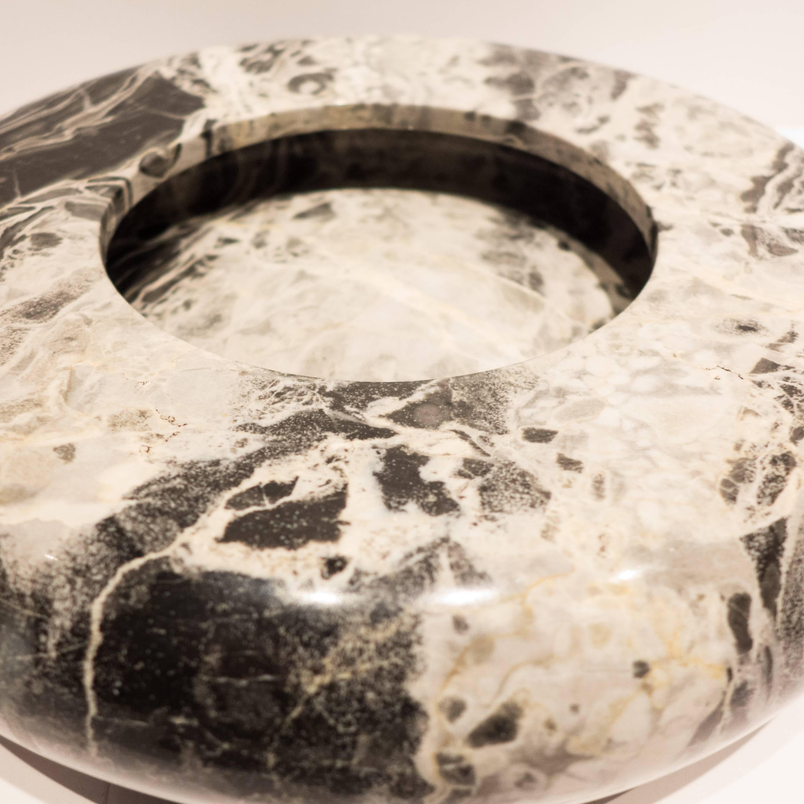 Late 20th Century Up & Up Marble Centerpiece Bowl for Atelier International