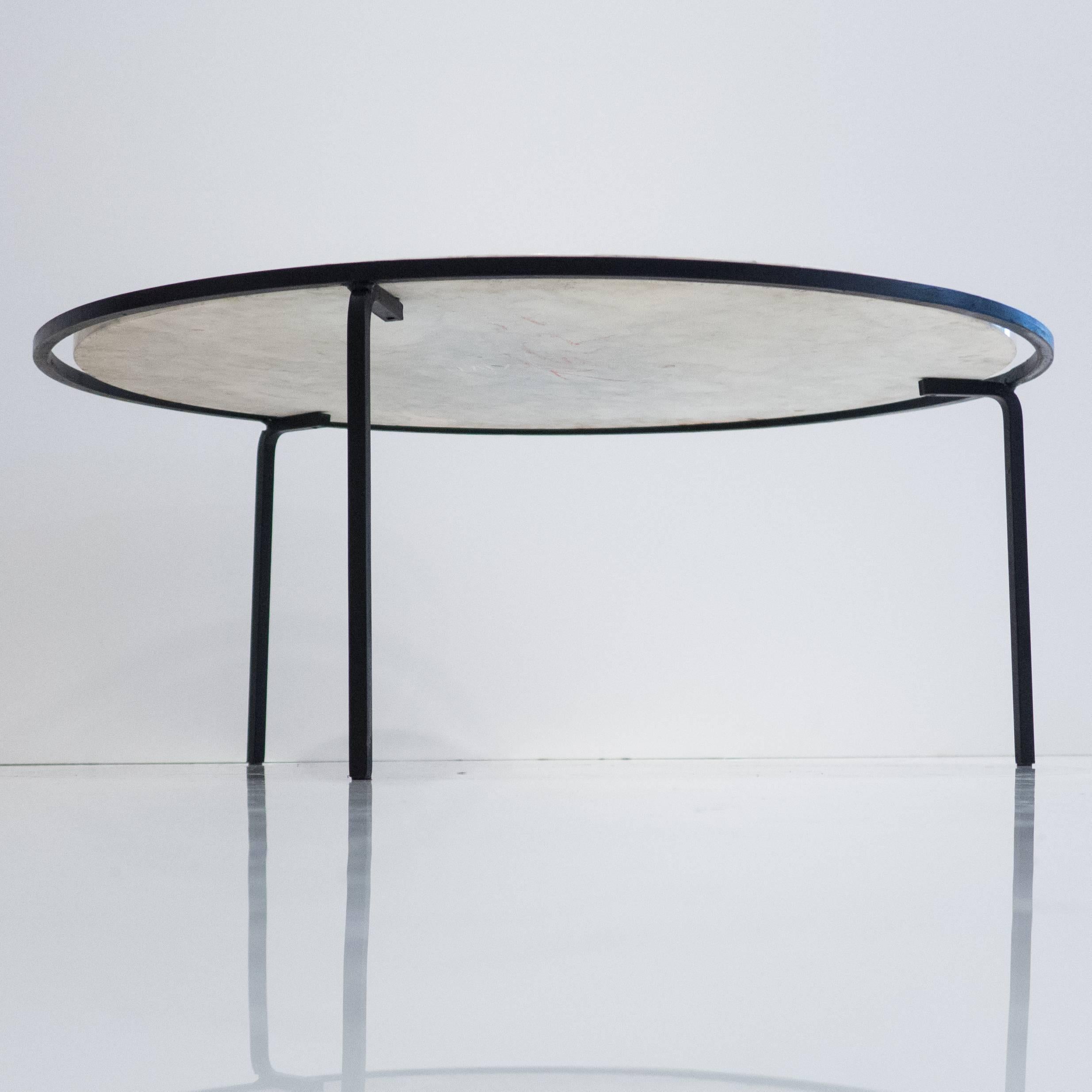 Blackened Allan Gould Cocktail Table for Reilly-Wolff