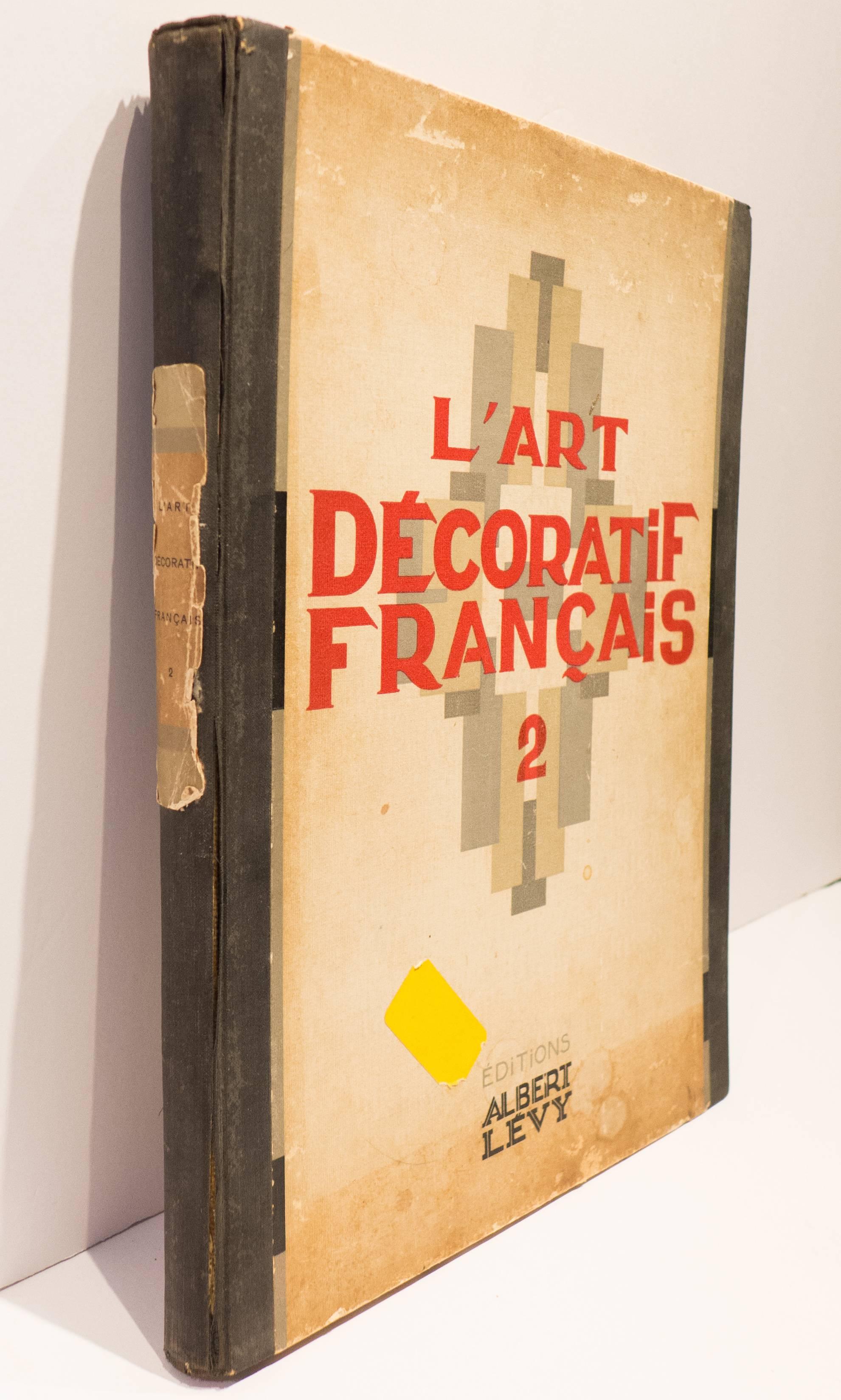 Scarce second volume, deuxieme serie (second series), of this oversized two-volume survey of French decorative arts 1918-1925. This 168 page volume contains hundreds of photographs selected by the editors of "Art et Decoration" magazine in