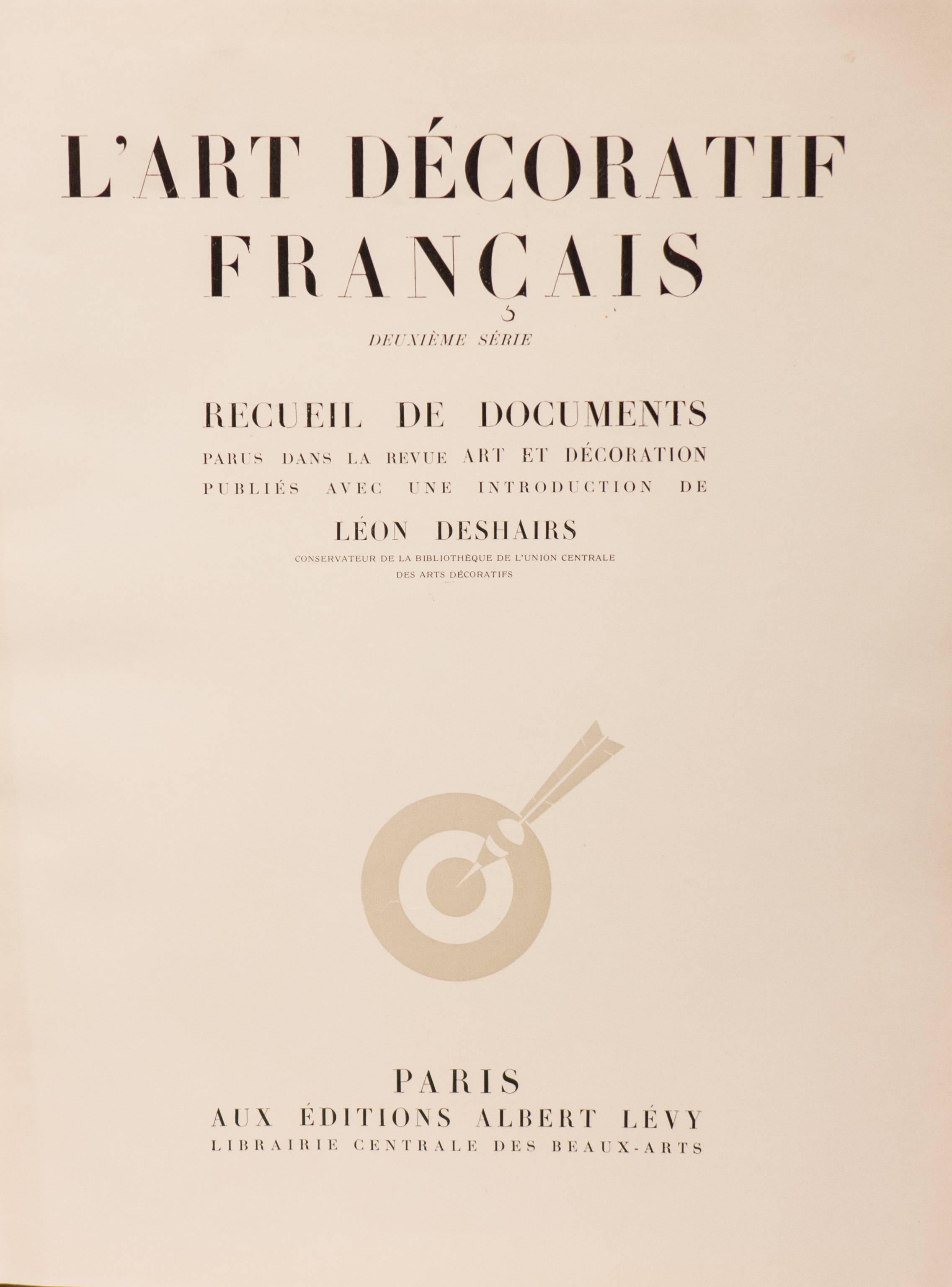 French L'Art Decoratif Français Two, Book