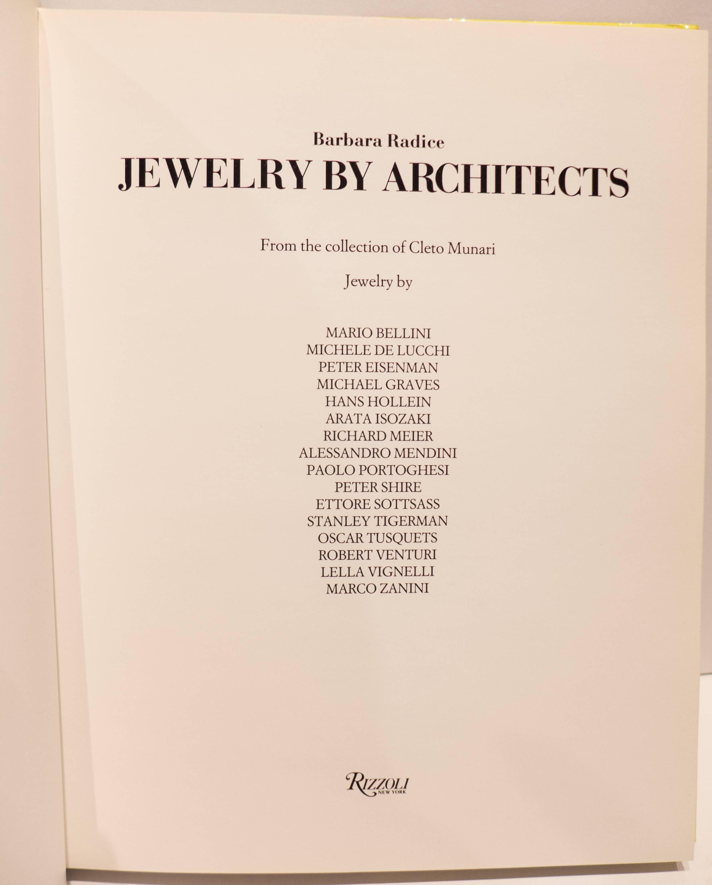 jewelry by architects