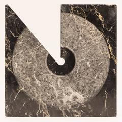 Vase carré en marbre Sergio Asti pour Atelier International