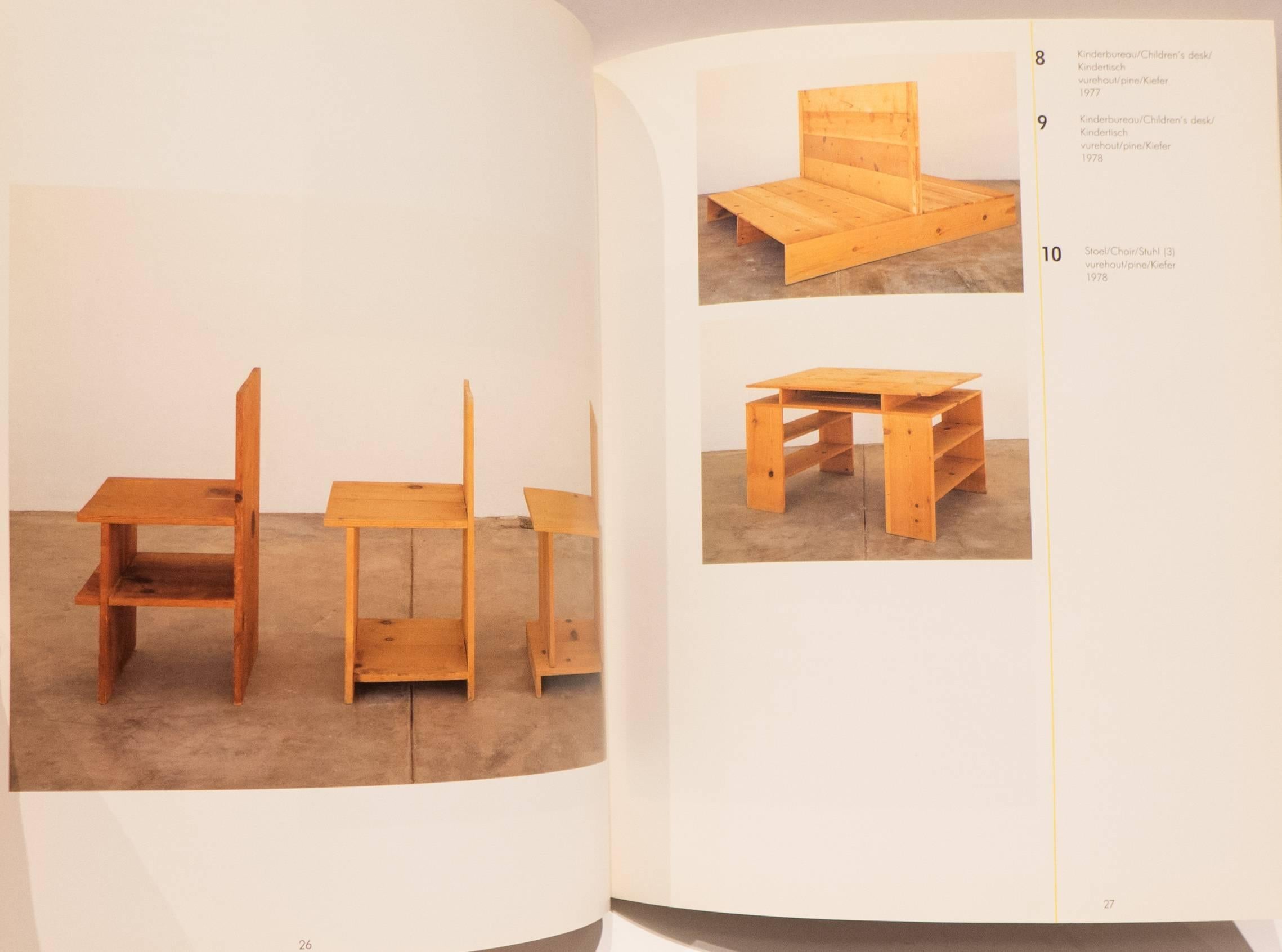 Minimalist Donald Judd Furniture Retrospective Catalogue