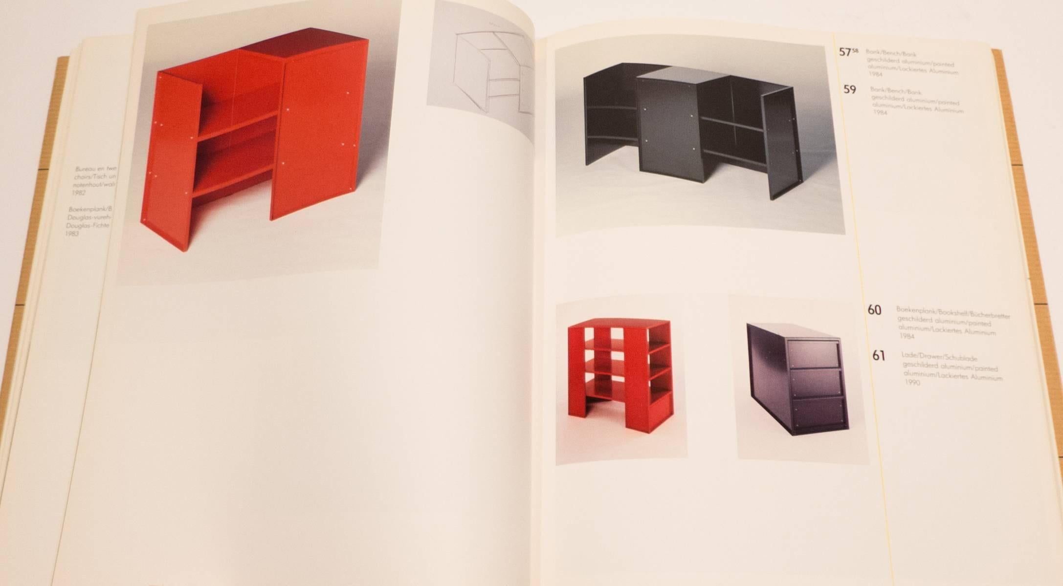 Dutch Donald Judd Furniture Retrospective Catalogue