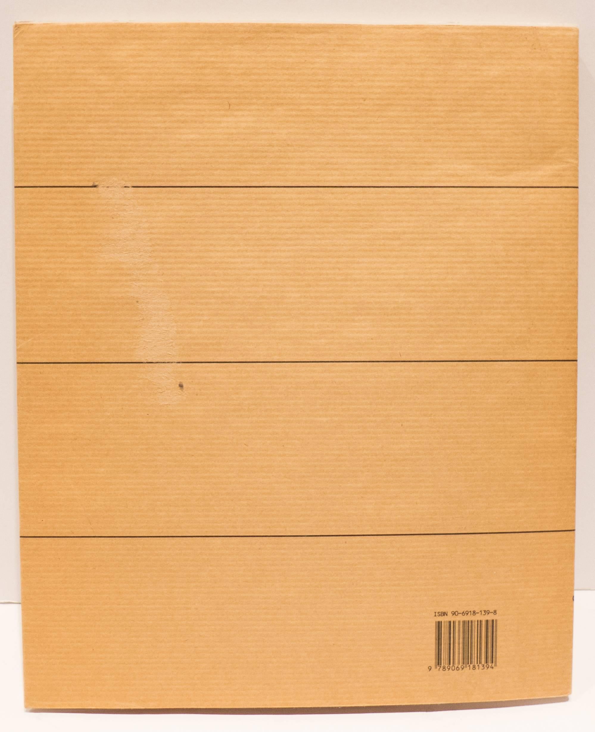 Paper Donald Judd Furniture Retrospective Catalogue
